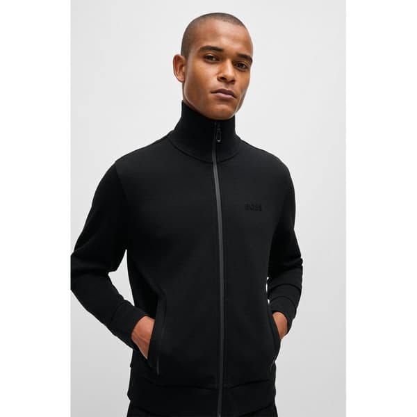 Boss Skaz Mirror Sweatshirt Med Dragkedja Svart L Man