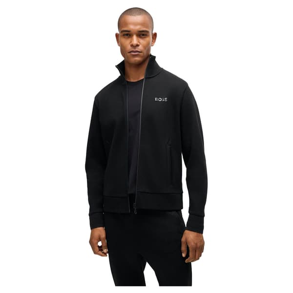 Boss Skaz Mirror Sweatshirt Med Dragkedja Svart L Man