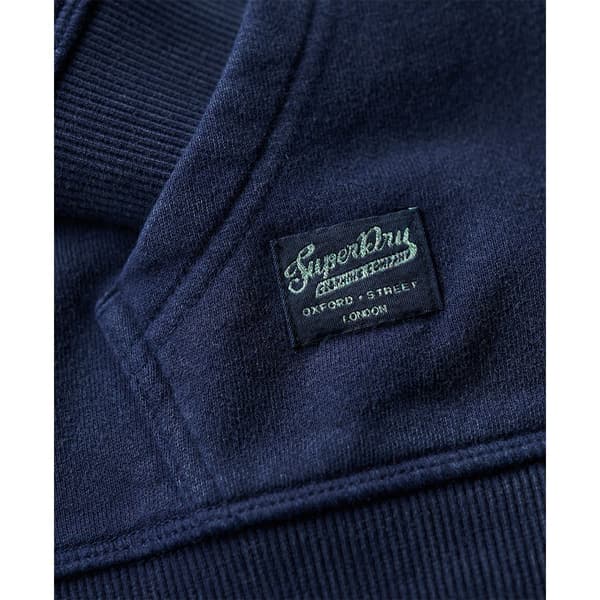 Superdry Embellish Archive Kokovetoketjullinen Collegepaita Sininen M Nainen