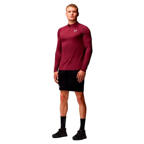 Castore Adapt Halv Lynlås Langærmet T-shirt  S Mand