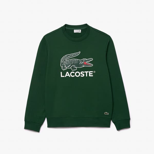Lacoste Sh1281 Huppari Vihreä 4 Mies