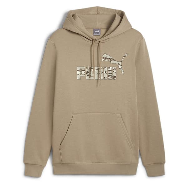 Puma Ess+ Camo Huvtröja Beige L Man