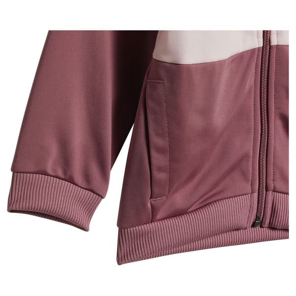 Adidas Tiberio 3 Stripes Colorblock Shiny Joggingdress För Spädbarn Rosa 9-12 Months Pojke
