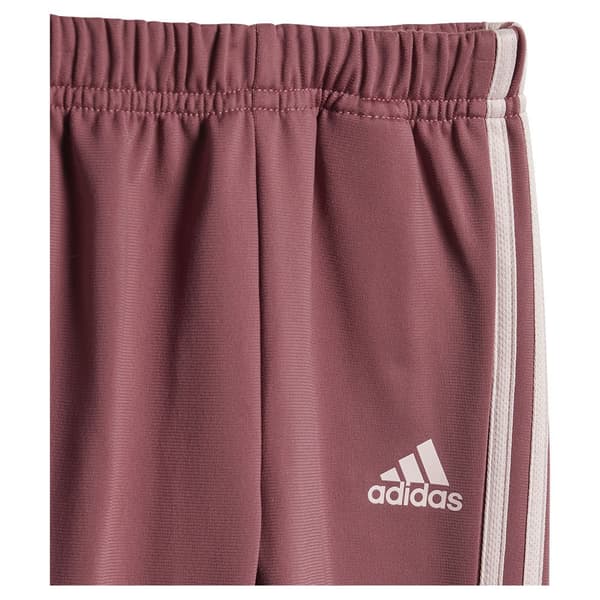 Adidas Tiberio 3 Stripes Colorblock Shiny Joggingdress För Spädbarn Rosa 9-12 Months Pojke
