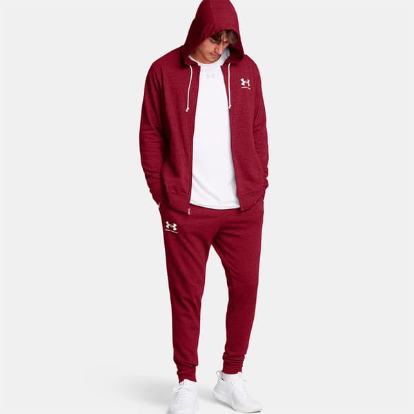 Under Armour Rival Terry Joggers Rød L / Regular Mand