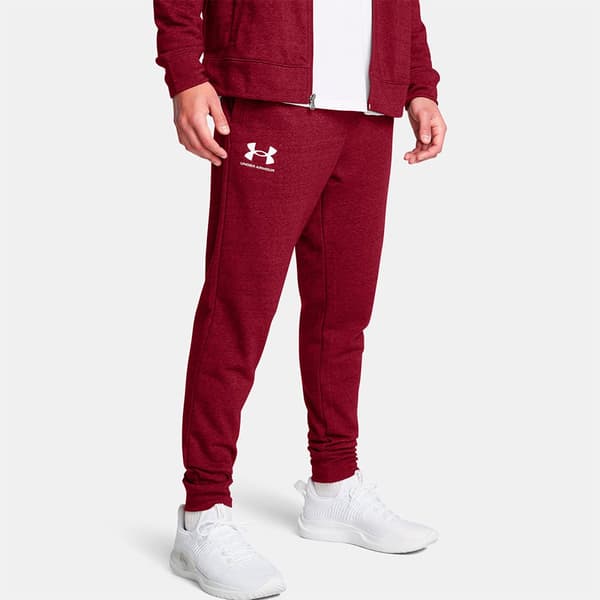 Under Armour Rival Terry Joggers Rød L / Regular Mand