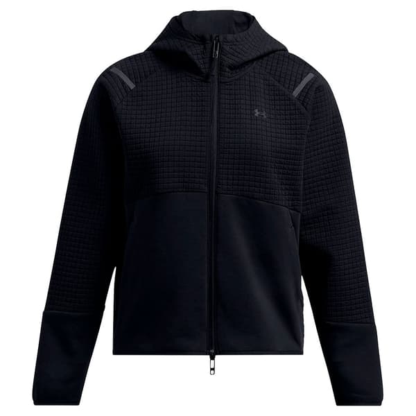 Under Armour Unstoppable Fleece Texturized Jakke Sort M Kvinde