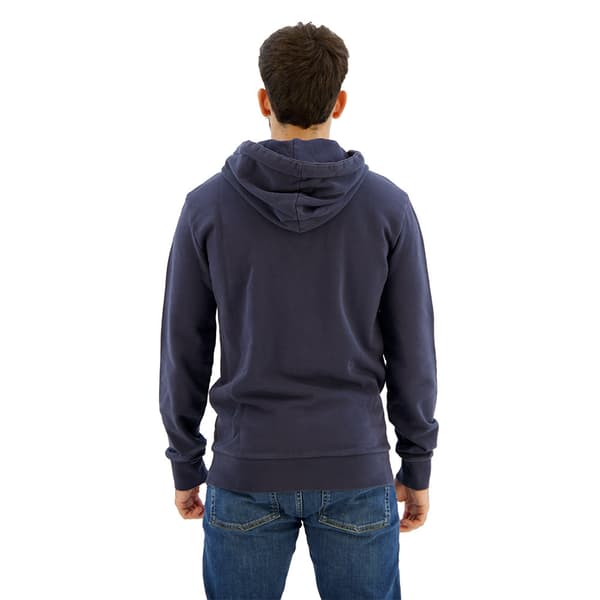 Superdry Copper Label Chest Tröja Med Huva Blå 2XL Man