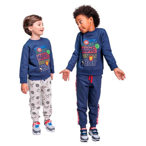 Cerda Group Cotton Brushed Marvel Træningsdragt 3 Stykker Blå 6 Years