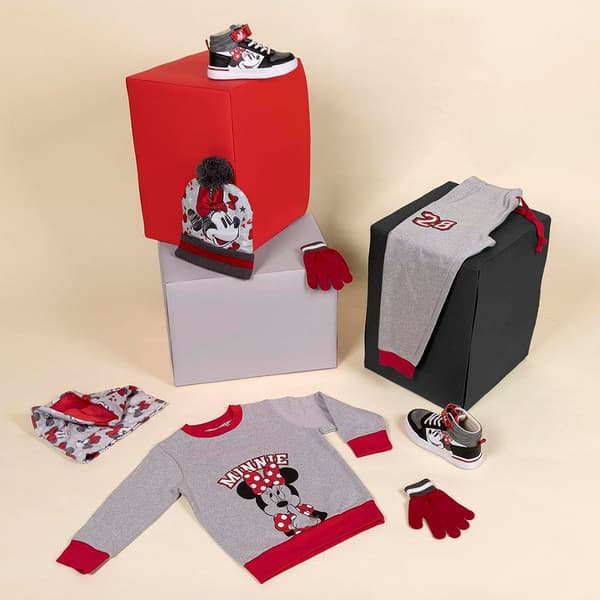 Cerda Group Cotton Brushed Minnie Træningsdragt Grå 6 Years