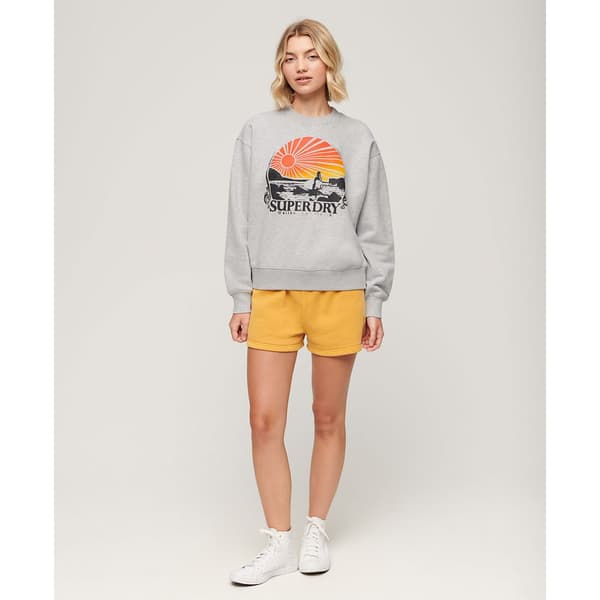 Superdry Travel Souvenir Loose Huppari Harmaa M Nainen