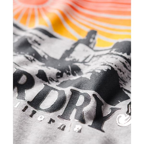 Superdry Travel Souvenir Loose Huppari Harmaa M Nainen