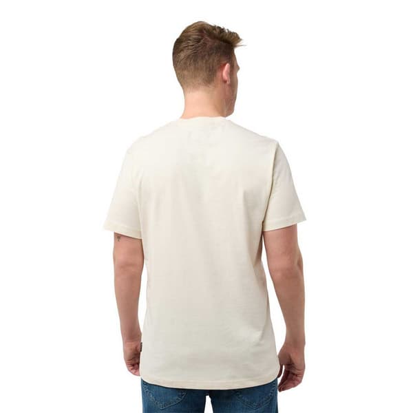 Jack Wolfskin Bergblick T-shirt Med Korte ærmer Beige L Mand