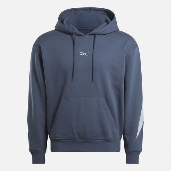 Reebok Cl Bv Tröja Med Huva Blå M Man