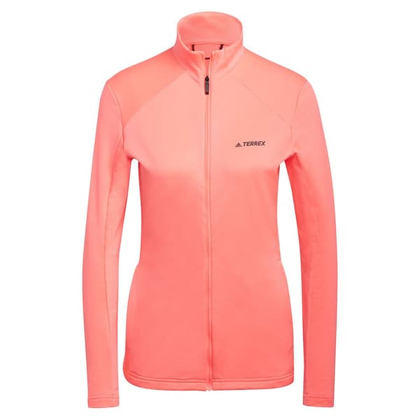Adidas Mt Sweatshirt Med Lynlås Rosa S Kvinde