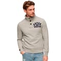 Miniatyrbild 1 av 6: Superdry Vintage Athletic Henley Tröja Grå L Man