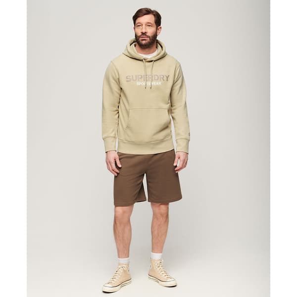 Superdry Sportswear Logo Loose Tröja Med Huva Beige XL Man