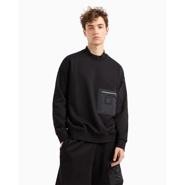 Armani Exchange Xm000121_af10830 Tröja Svart 2XL Man