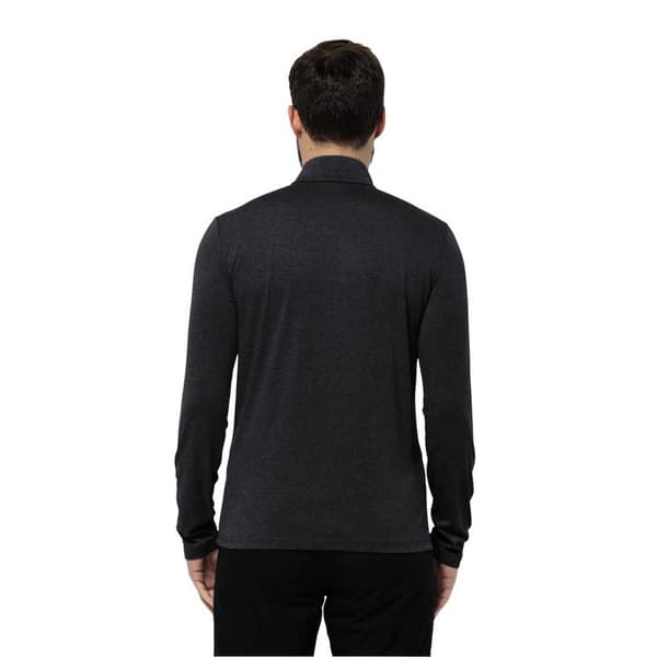 Jack Wolfskin Sky Thermal Half Zip T-shirt Med Lång ärm Svart L Man