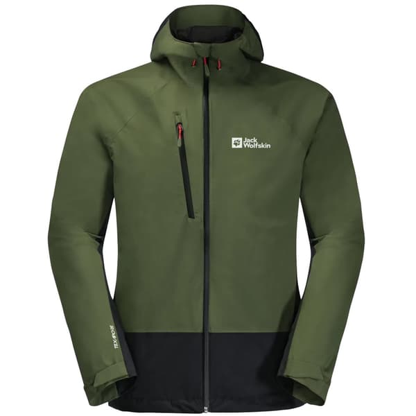 Jack Wolfskin Eagle Peak 2l Jkt M 1112993-4129, Man, Jackor, Grön
