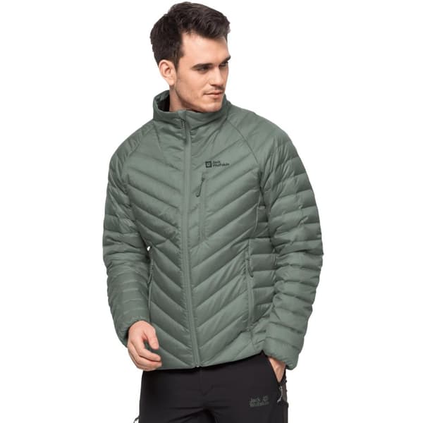 Jack Wolfskin Passamani Down Jkt M 1207151-4311, Man, Jackor, Grön
