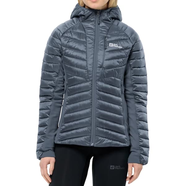 Jack Wolfskin Routeburn Pro Ins W Jacket 1207192-T0150, Kvinna, Jackor, Grå