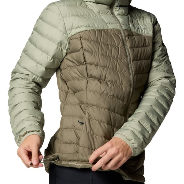 Columbia Westridge Hooded Down Jacket 2051265349, Kvinna, Jackor, Grön