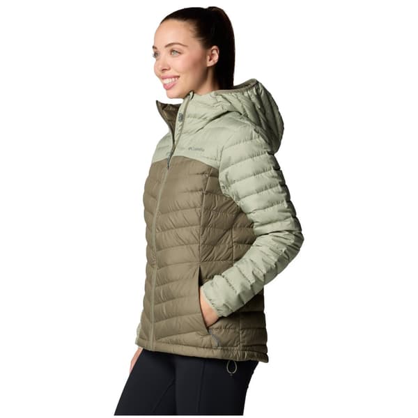 Columbia Westridge Hooded Down Jacket 2051265349, Kvinna, Jackor, Grön