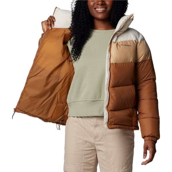Columbia Puffect II Colorblock Jacket 2088481224, Kvinna, Jackor, Brun