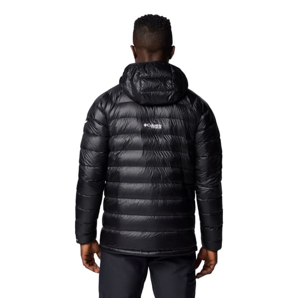 Columbia Arctic Crest Down Hooded Jacket 2088774010, Mand, Jakke, Sort