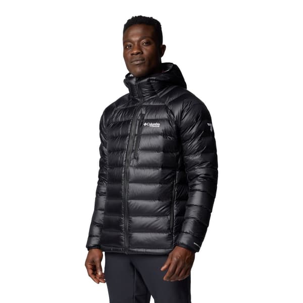 Columbia Arctic Crest Down Hooded Jacket 2088774010, Man, Jackor, Svart Black XL