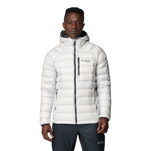 Columbia Arctic Crest Down Hooded Jacket 2088774043, Mand, Jakke, Grå