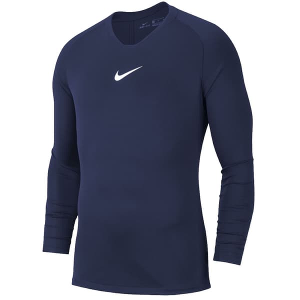 Nike Dry Park First Layer Longsleeve AV2609-410, Mand, Langærmet kompression, Marine blå Navy XL