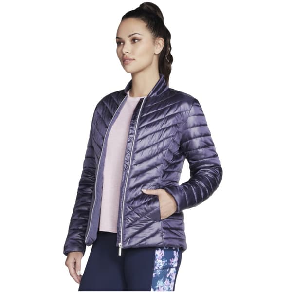 Skechers GO Shield Shine Jacket JA150-PRCC, Kvinna, Jackor, Lila