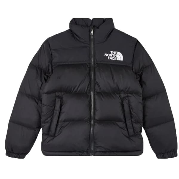The North Face 1996 Nuptse Down Junior Jacket NF0A7WQOJK31, til Dreng, Jakke, Sort