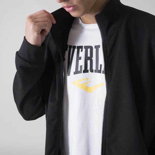 Everlast Back Square Logo Sweatshirt Med Lynlås  XL Mand