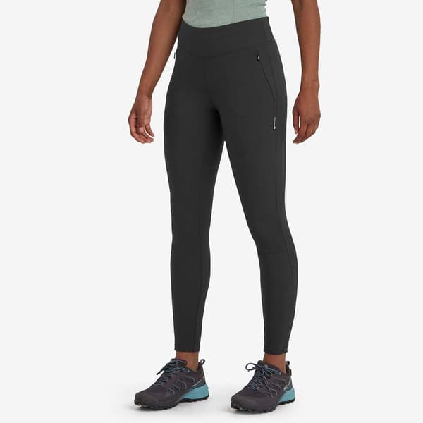 Montane Ineo Leggings Sort 36 / Short Kvinde