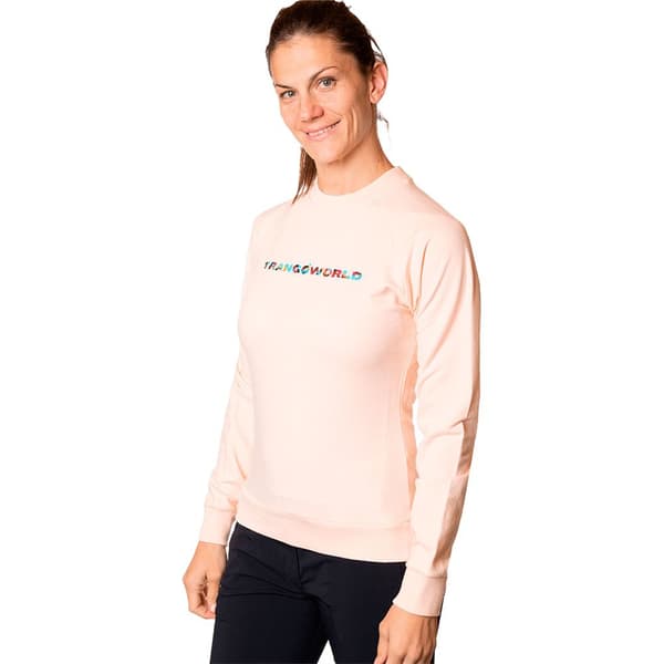 Trangoworld Jungle Sweatshirt Hvid M Kvinde