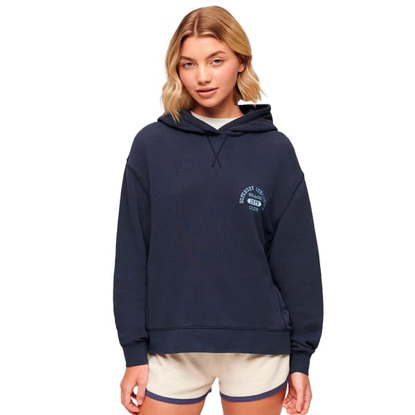 Superdry Essential Huvtröja Blå M Kvinna