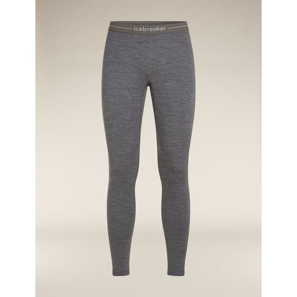Icebreaker Merino 260 Tech Leggingsit Harmaa L Mies