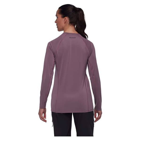 Mammut Selun Fl Logo Pitkähihainen T-paita Violetti S Nainen