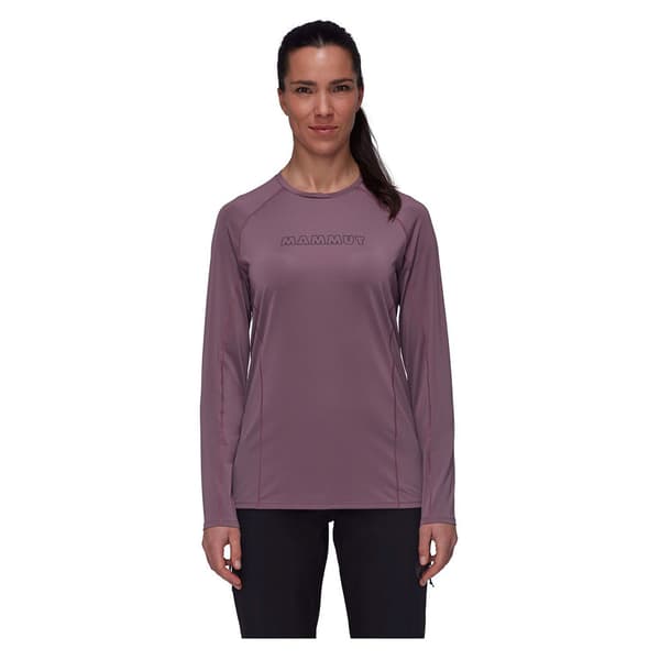 Mammut Selun Fl Logo Pitkähihainen T-paita Violetti S Nainen