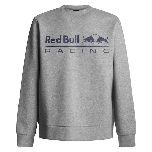 Red Bull Racing Team Logo Crew Tröja Grå L Man