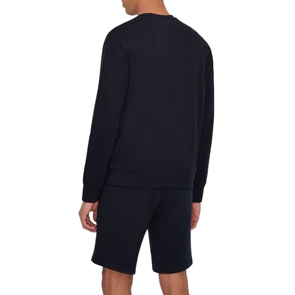 Armani Exchange French Terry Tröja Blå M Man