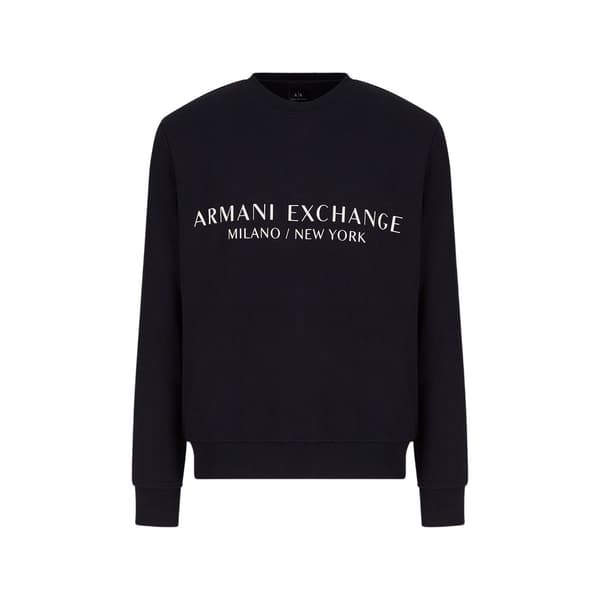 Armani Exchange French Terry Tröja Blå M Man