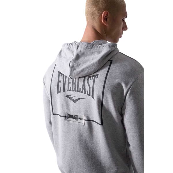 Everlast Back Square Logo Sweatshirt Med Lynlås  M Mand