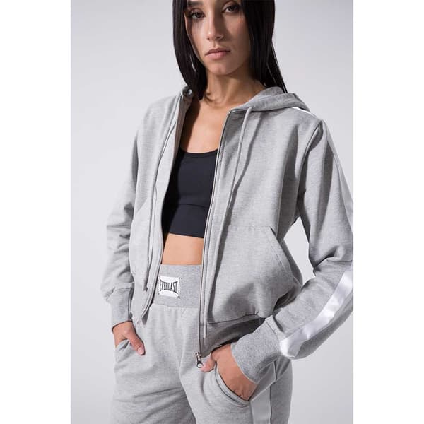 Everlast Felpa Strechech Inserts Sweatshirt Med Dragkedja  L Kvinna