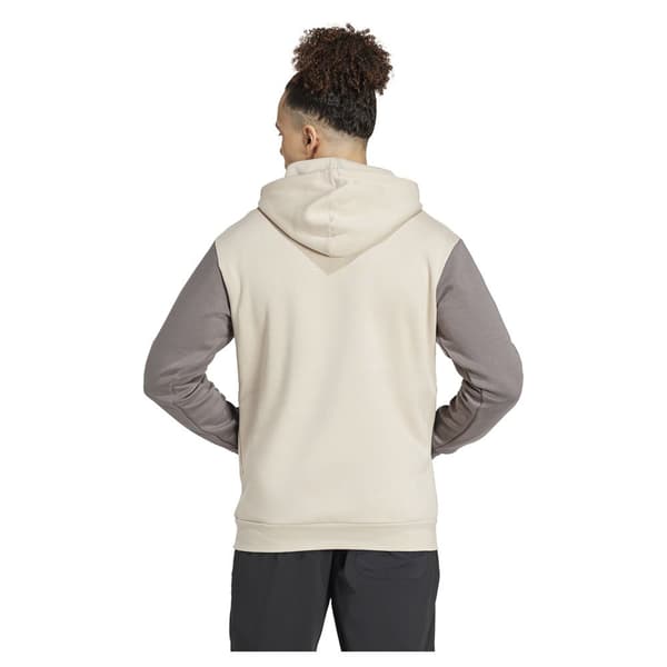 Adidas Mt L Logo Hættetrøje Beige L Mand