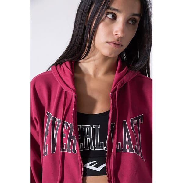 Everlast Logo Kokovetoketjullinen Collegepaita  M Nainen