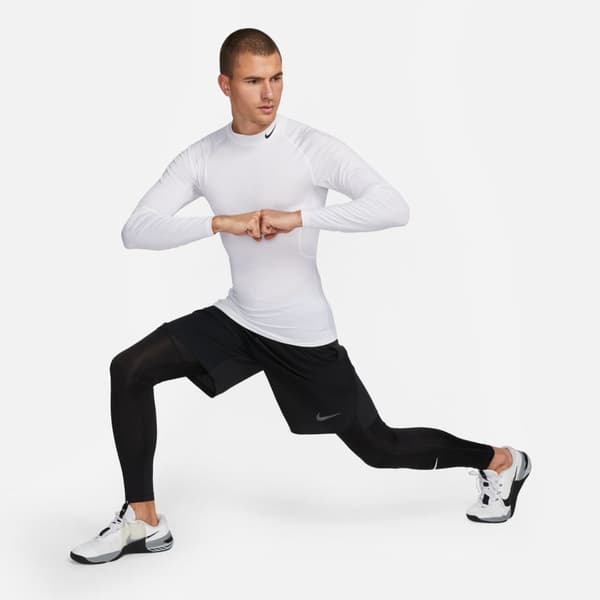 Nike Fb7908 T-shirt Med Lång ärm Vit L Man
